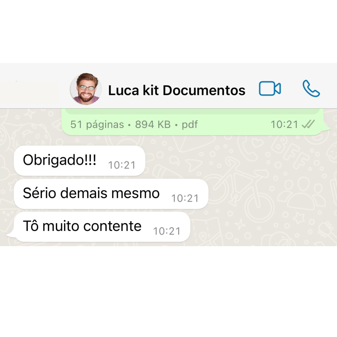Kit de Documentos Fisio – Bruna Zibordi