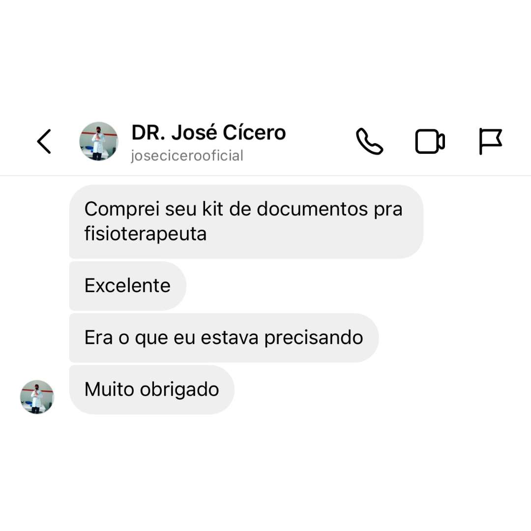 Kit de Documentos Fisio – Bruna Zibordi